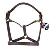 HFP Stitched Leather Halter in Brown