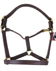 HFP Stitched Leather Halter in Brown
