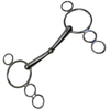 KY Rotary 3 Ring Dutch Gag Bit in Stainless Steel