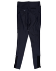 Free Ride Equestrian 'Lux' Full Seat Breeches in Steel Grey