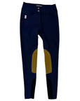 Tailored Sportsman 'Trophy Hunter' Breeches in Blue Navy/Tan