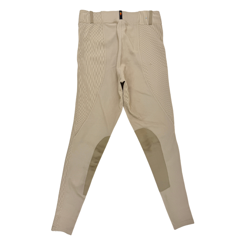 Kerrits Microcord Knee Patch Tights in Tan