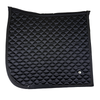 Dapplebay Sport Satin Dressage Saddle Pad in Black