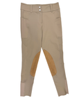 Free Ride Equestrian 'Pro' Knee Patch Breeches in Tan