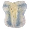 Fleeceworks FXK Half Pad w/ Plain Edge in White