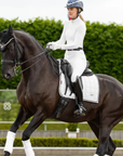 LeMieux Loire Dressage Pad in White/Black