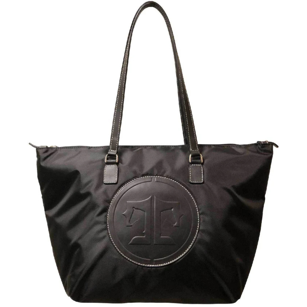 Tucker Tweed 'Devon Day' Signature Bag in Black/Black