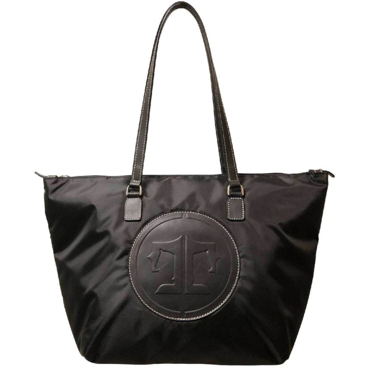 Tucker Tweed 'Devon Day' Signature Bag in Black/Black