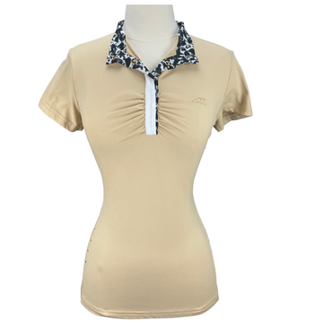 Equiline 'Angie' Show Polo in Tan