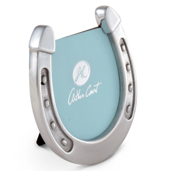 Arthur Court Horseshoe Photo Frame