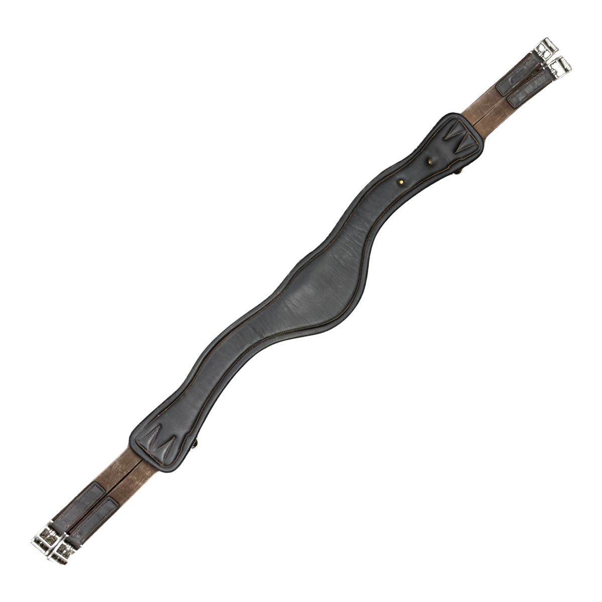 LeMieux 'Gel-Tel' Anatomic Jump Girth in Brown