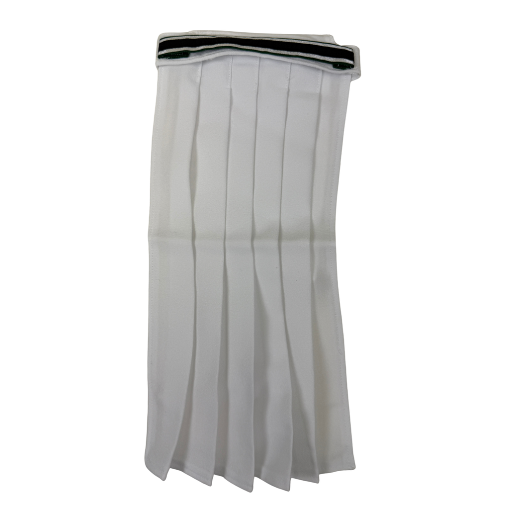 Dara James Designs Stock Tie in White/Green/Black 