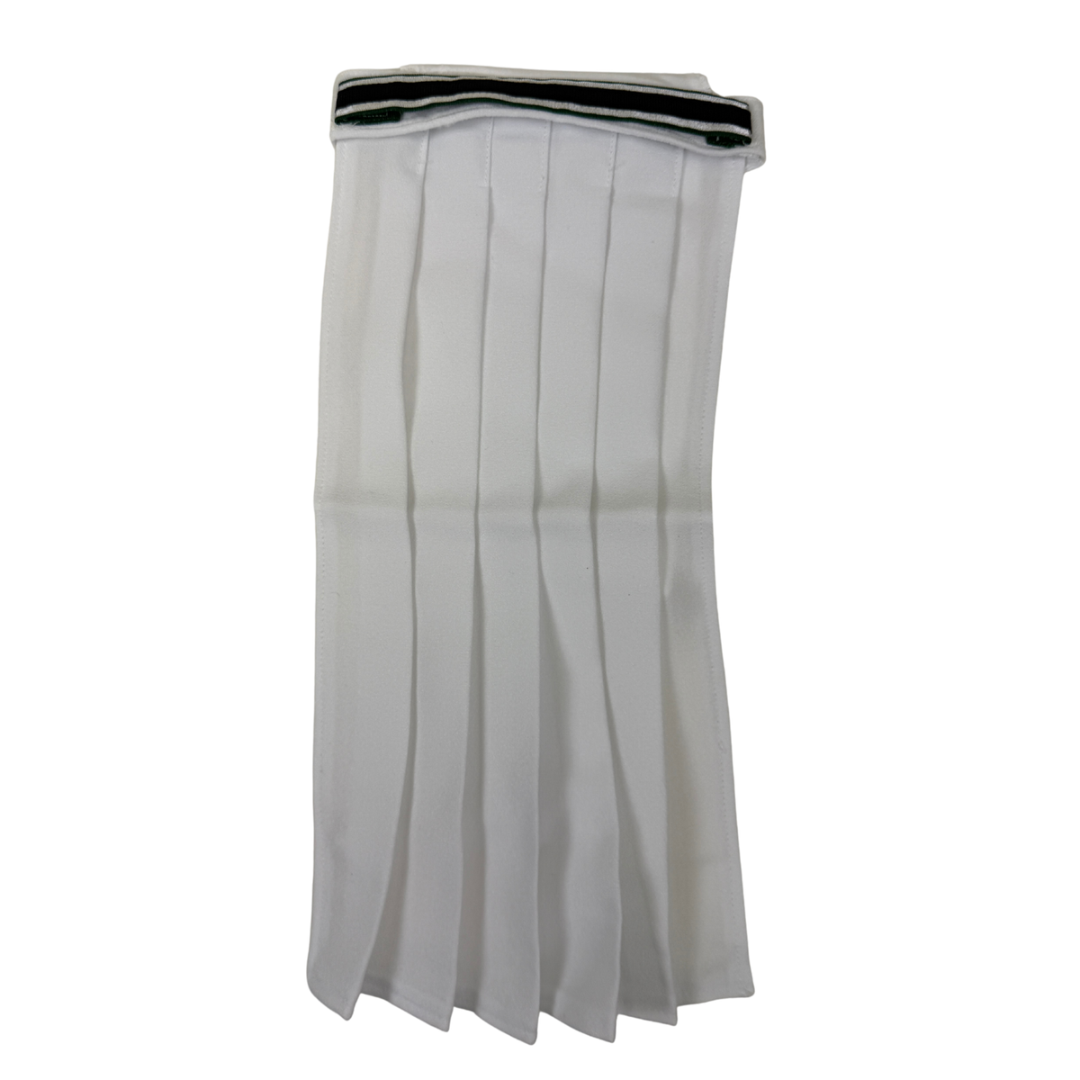 Dara James Designs Stock Tie in White/Green/Black 