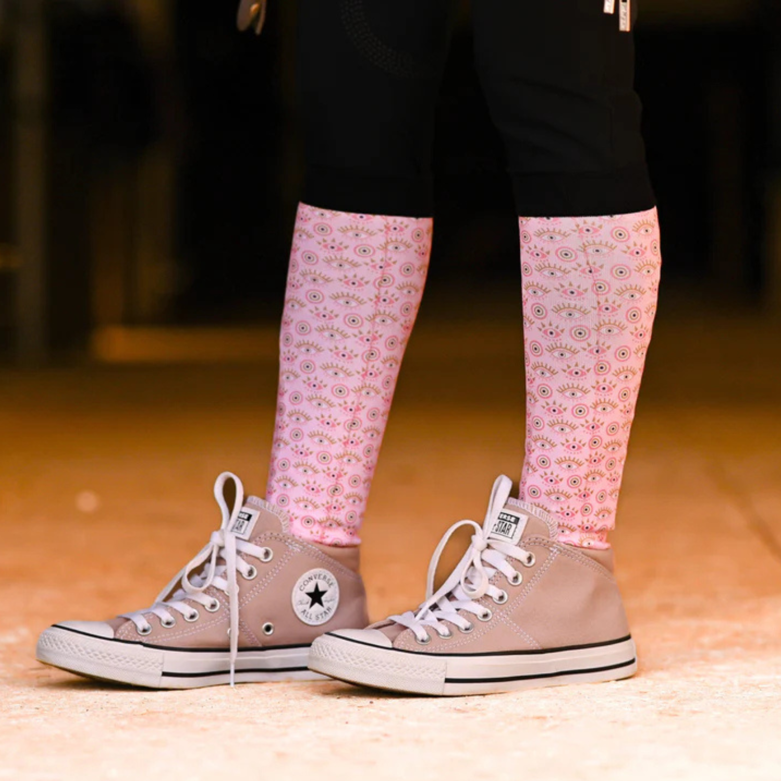 Dreamers &amp; Schemers Boot Socks in Evil Eye