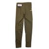 Back of Horze Monster Knee Patch Tight in Khaki Green