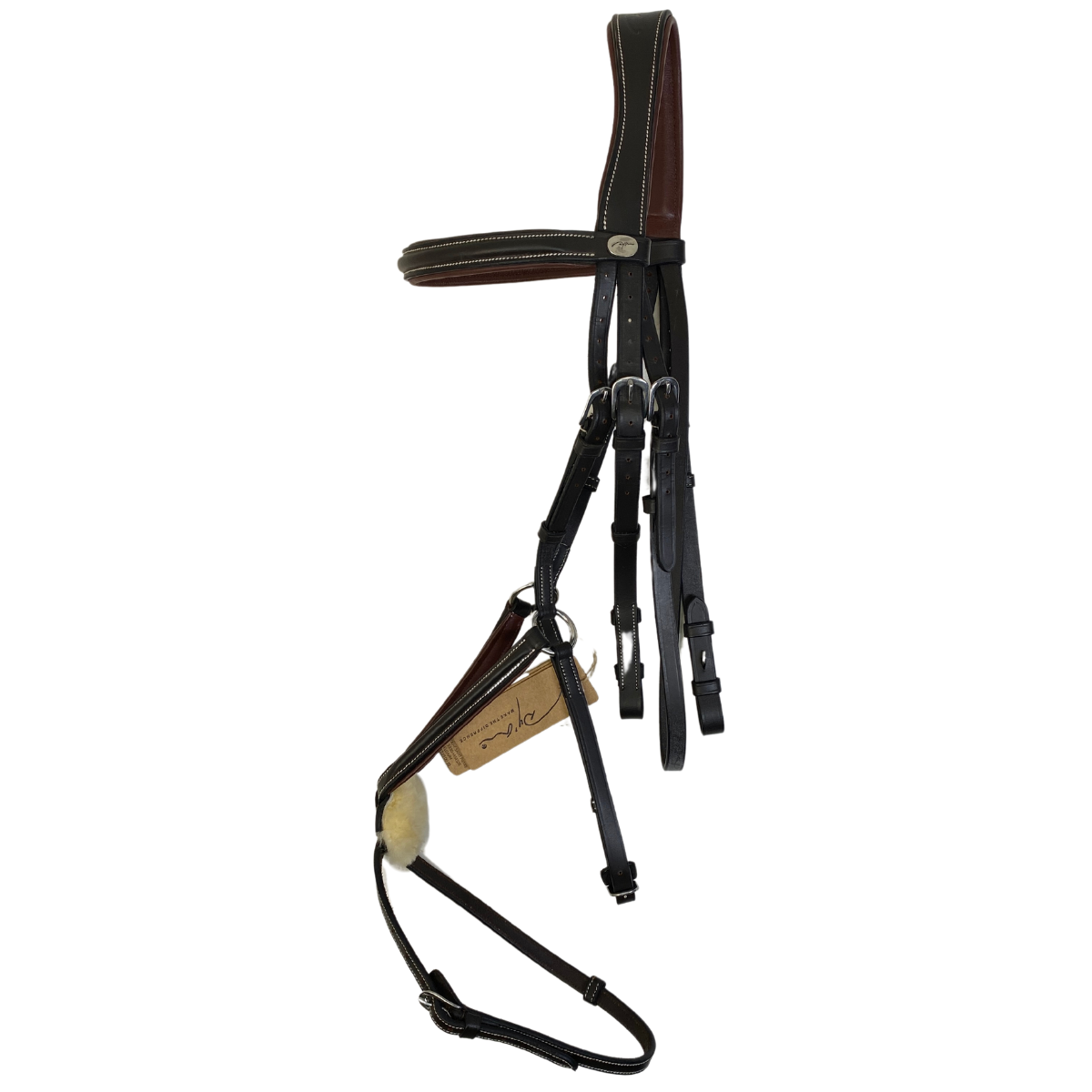 Dy'on Working Collection Figure 8 Bridle in Brown