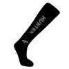 Foot Huggies "Made for Riders"  HUNTER Socks in Black/Grey