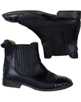 Kingsley 'Berlin' Chelsea Boots in Black/Iridescence