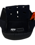 KEP Italia® Cromo Round Fit Helmet Liner in Black