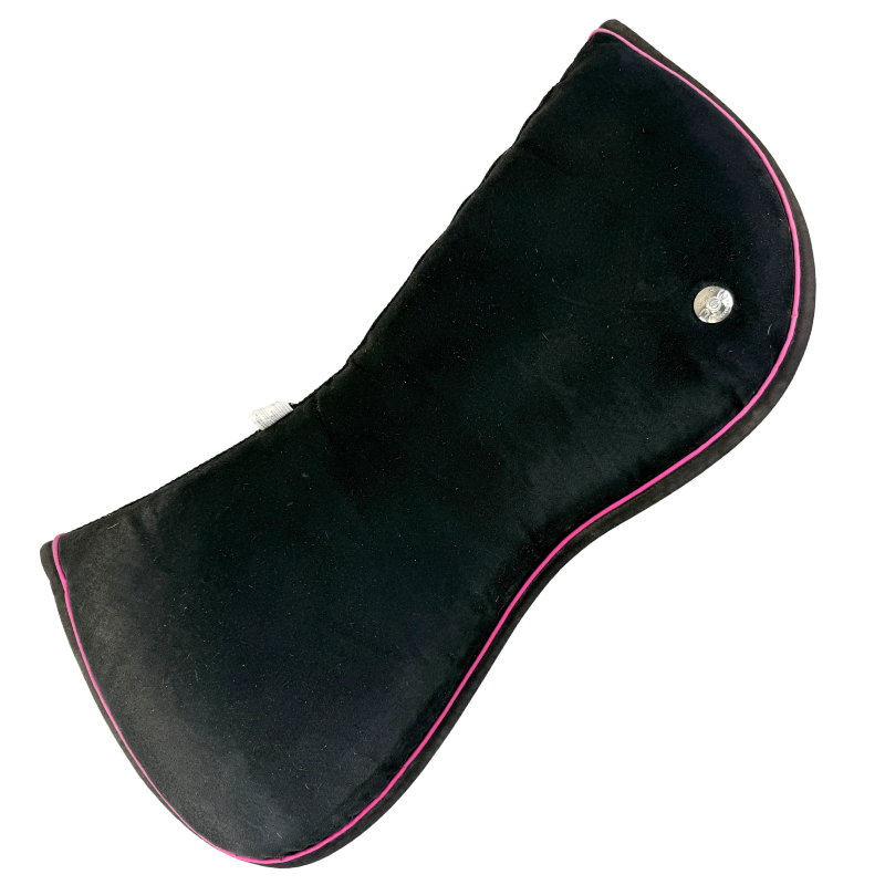 Ogilvy Jump Memory Foam Half Pad in Black/Pink