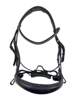 Bridle2Fit Crystal Dressage Bridle in Black