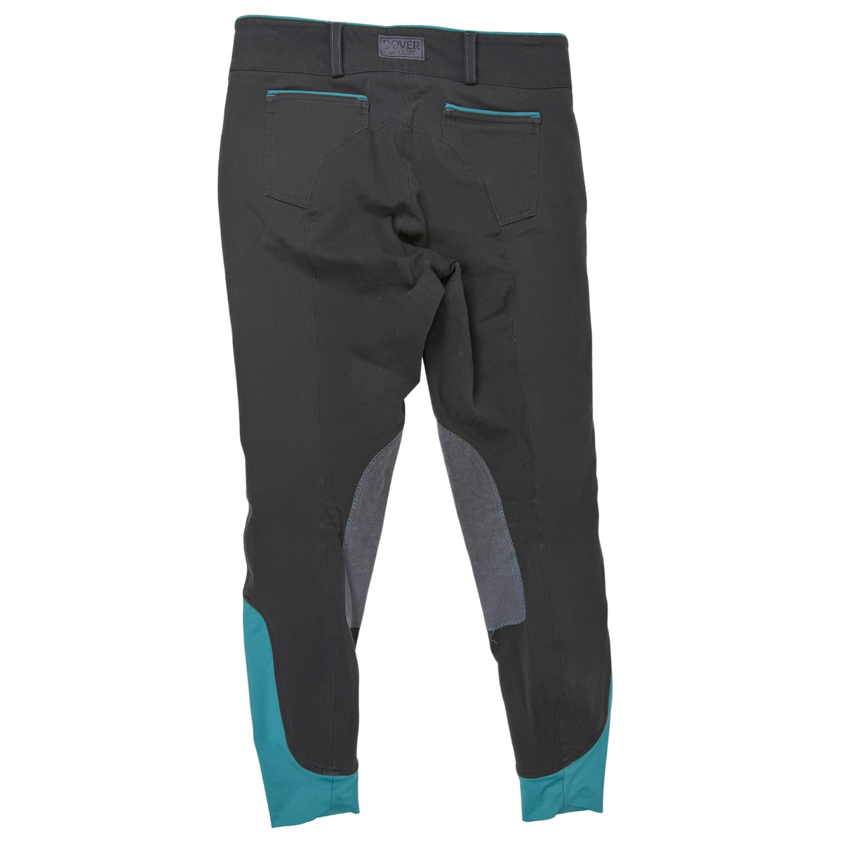 Dover Saddlery 'Dalton' Classic Knee Patch Breeches in Grey