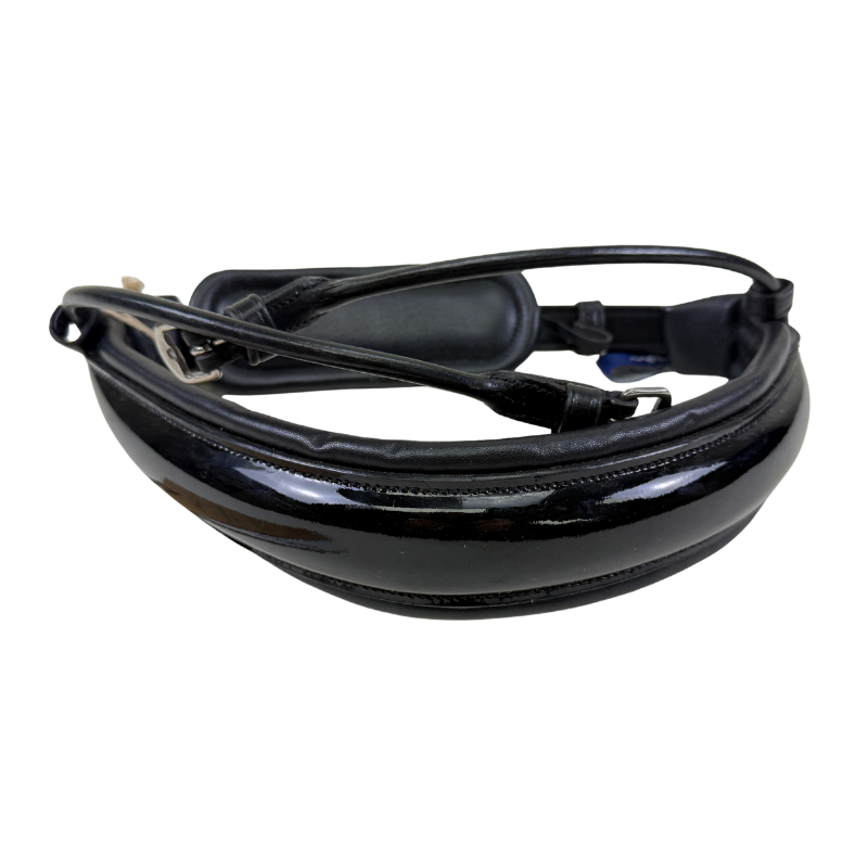 Dy'on Patent Crank Noseband in Black