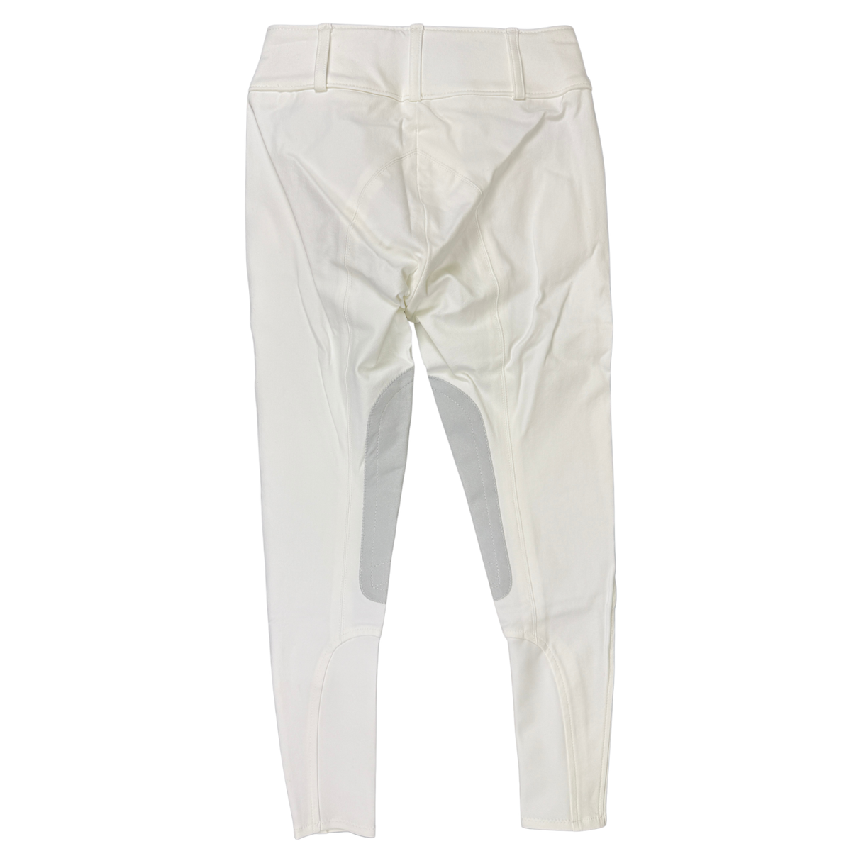 Tailored Sportsman Kids 'Trophy Hunter' Boot Sock Breeches in White/Grey