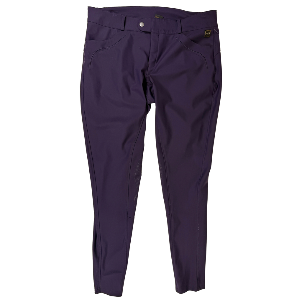 FITS 'Abbey' Knee Patch Tread Breeches in Indigo