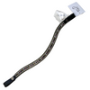 Extra-Blingy Wave Browband in Black/Multi Crystals