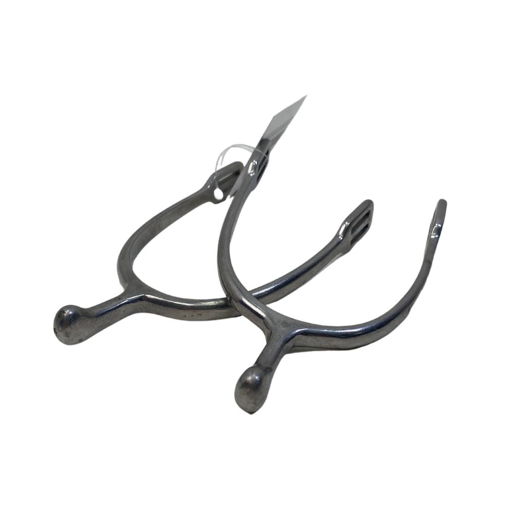 Round End Spurs in Stainless Steel