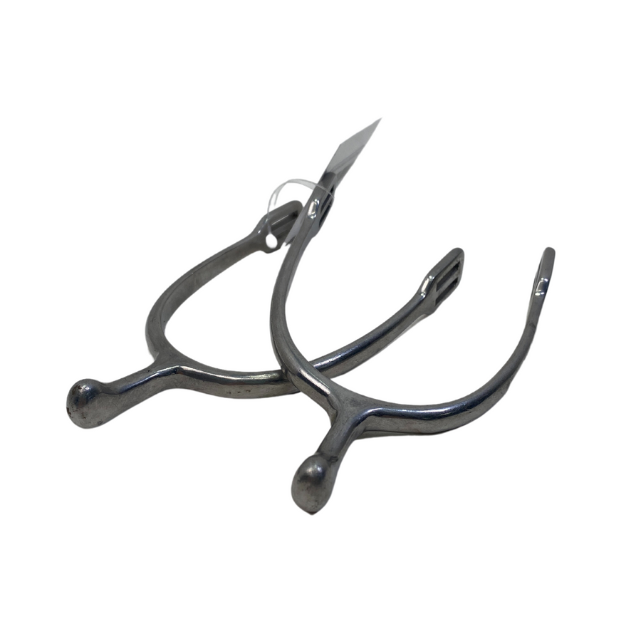 Round End Spurs in Stainless Steel