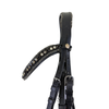 Crystal Dressage Bridle in Black