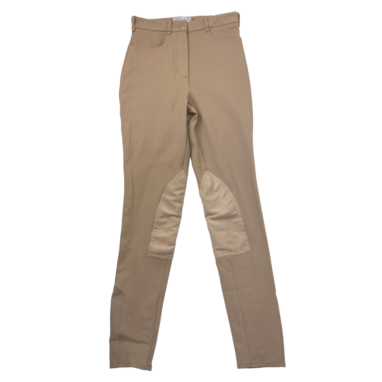 Front of Aisling Equestrian 'Stella' Breeches in Nude