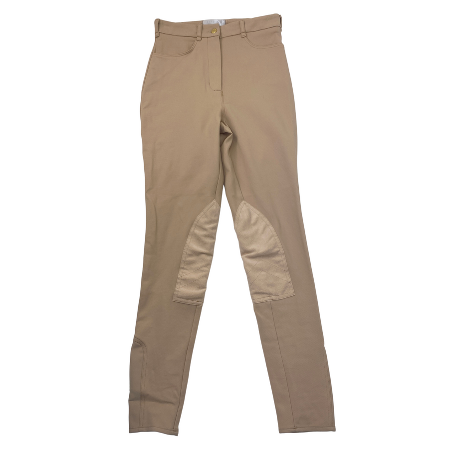 Front of Aisling Equestrian 'Stella' Breeches in Nude