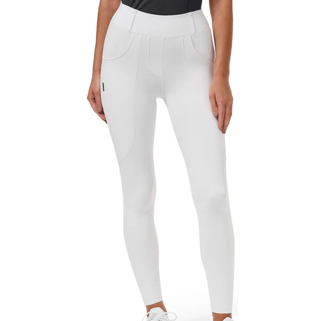 Equestrian Stockholm Dressage Supreme Compression Breeches in White