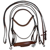 Halter Ego 'Savannah' Double Bridle in Cognac