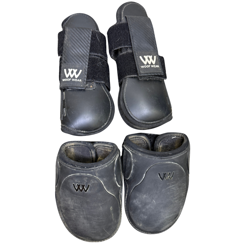 Woof Wear Pro Tendon Boot Set in Black 