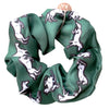 Spiced Equestrian Bascule Scrunchie in Hunter - One Size