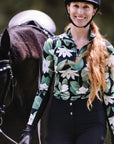 Front of Dapplebay 'Black Magnolia' Riding Top