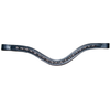 KL Select 'Impulsion' Curved Browband in Black - Full