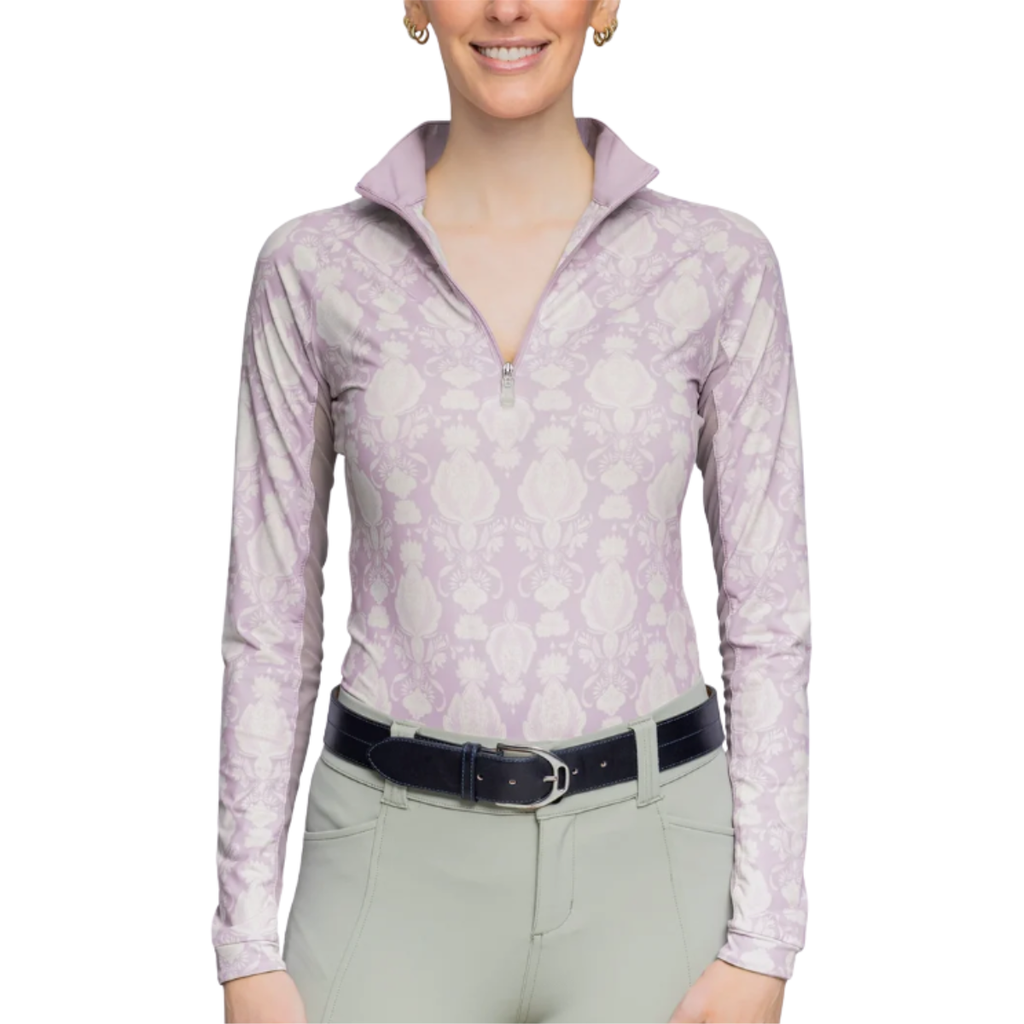 Kastel 1/4 Zip Long Sleeve in Wisteria Paris Hotel - Women's XS
