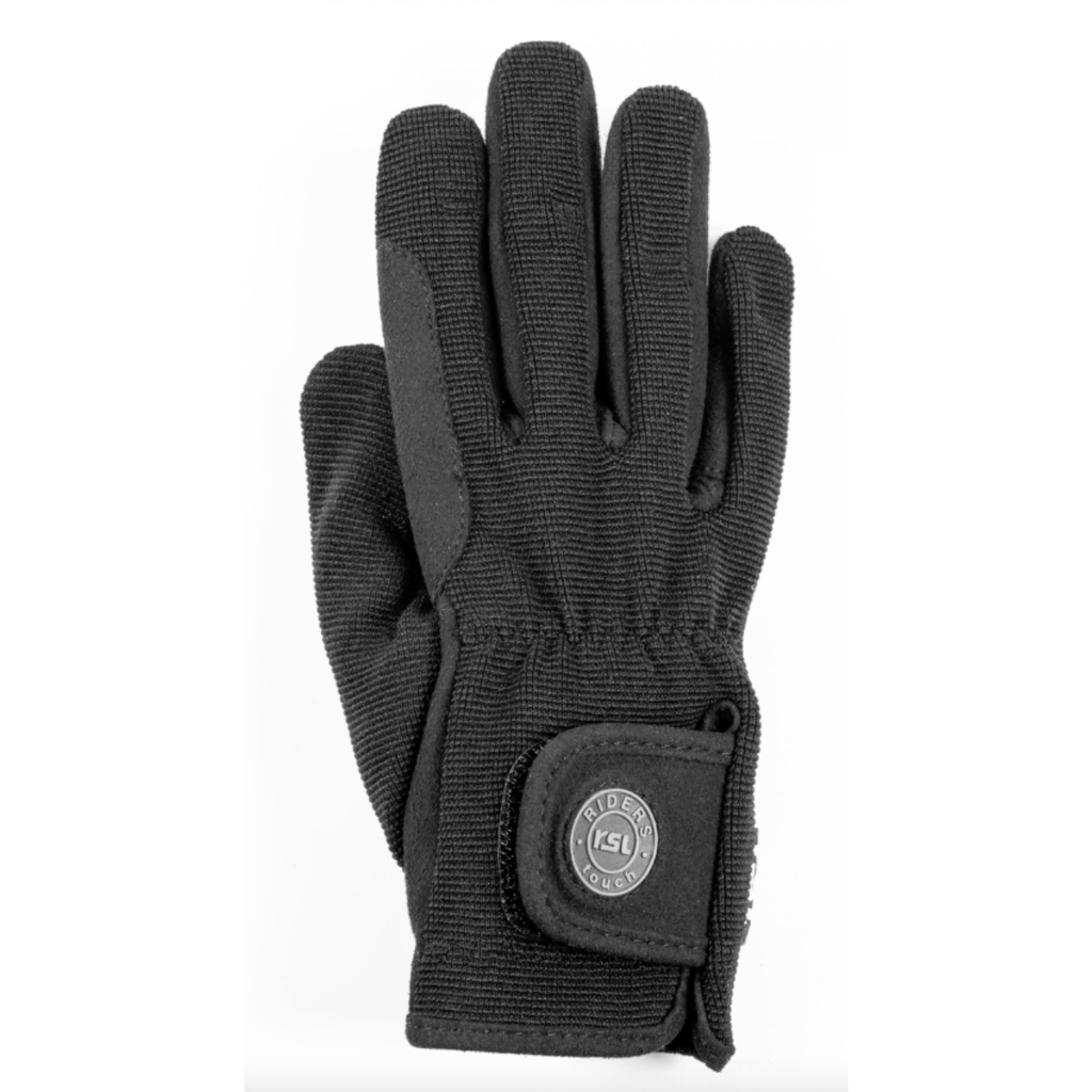 RSL by USG Kids 'Holly' Riding Gloves in Black - 3
