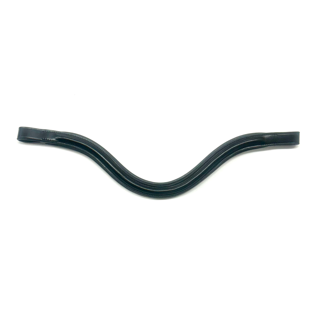Red Barn by KL Select 'Arena' Browband in Black - Cob