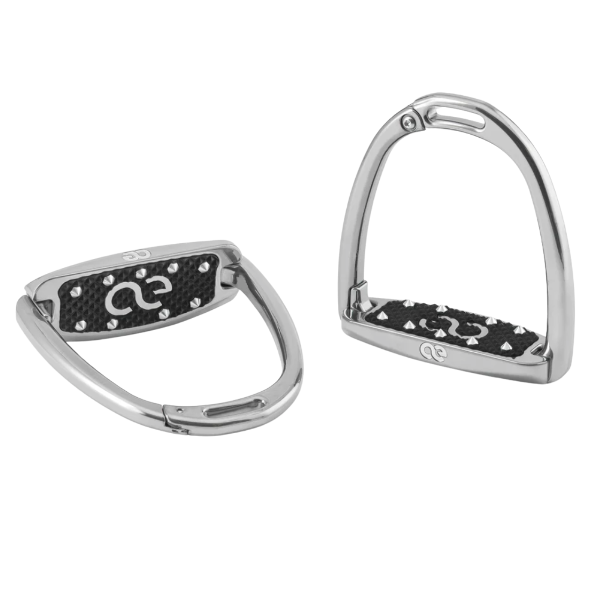American Equus 'Junior Escape' Safety Stirrups in Show Chrome - 4 1/4"
