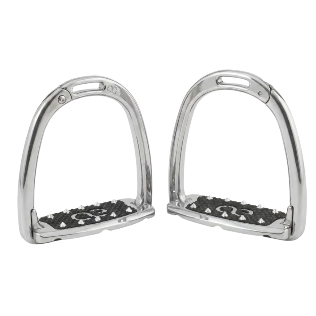 American Equus 'Hunter Escape XL' Stirrups in Chrome - 5"