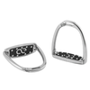 American Equus 'Hunter Escape' Stirrups in Show Chrome - 4 1/2"