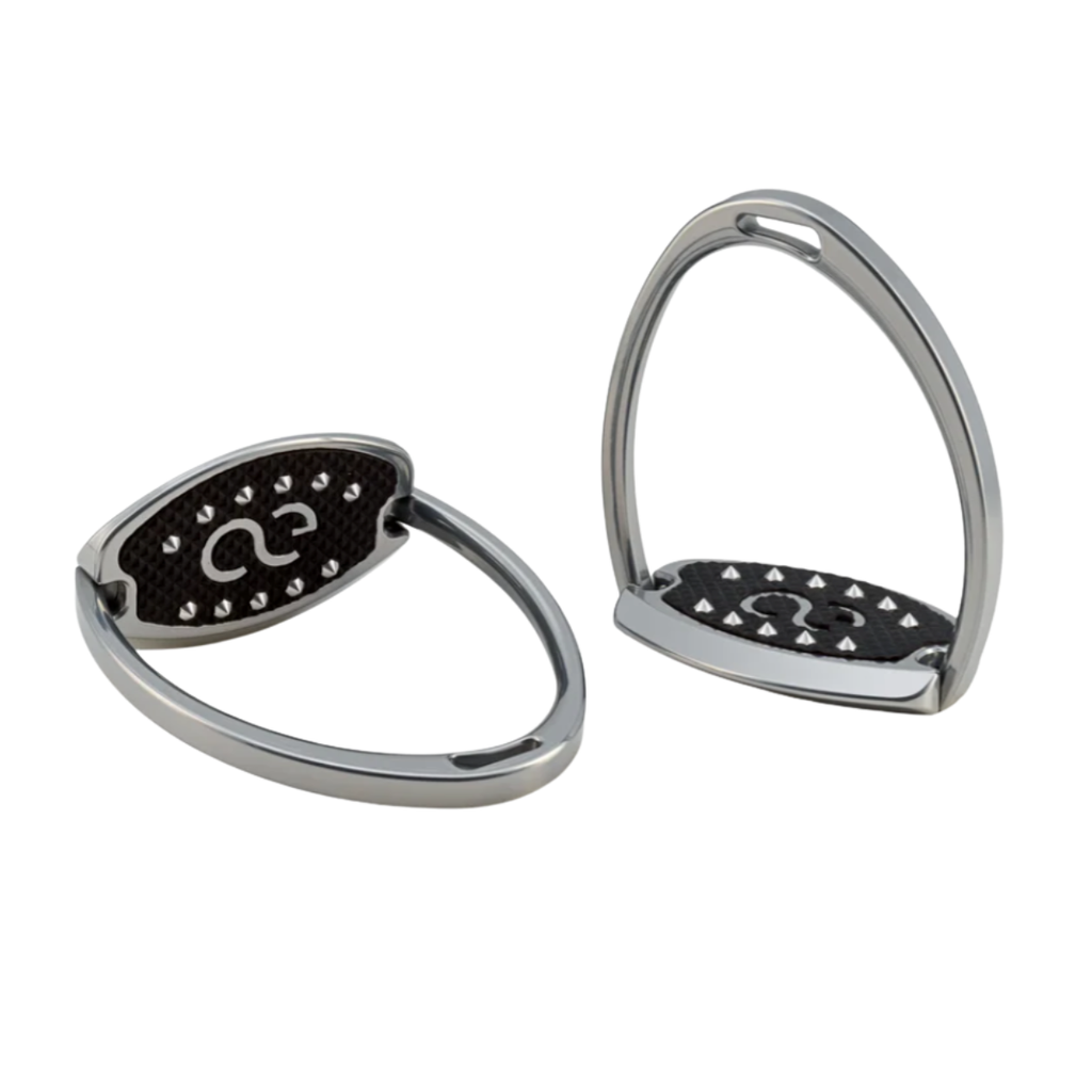 American Equus "E'lan" Stirrups in Chrome - 5.95"