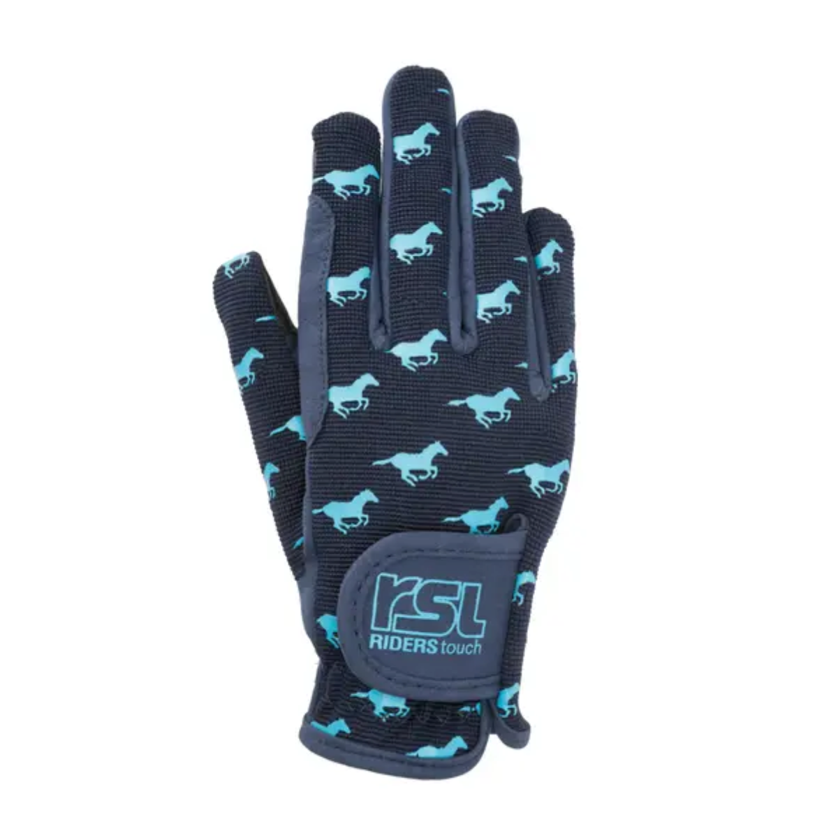 USG Kids 'Norway' Winter Gloves in Navy/Light Blue - 5