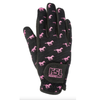 USG Kids 'Norway' Winter Gloves in Black/Pink - 4
